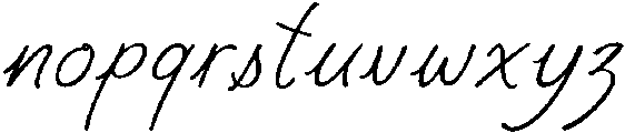 The Rowdy Waves Regular otf (400) Font LOWERCASE