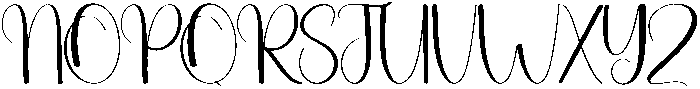 The Rustic Regular otf (400) Font UPPERCASE