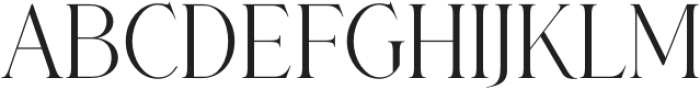 The SARGENT Serif Regular otf (400) Font UPPERCASE