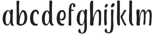 The Salvador Condensed otf (400) Font LOWERCASE