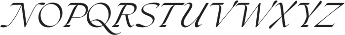 The Seasons Italic otf (400) Font UPPERCASE