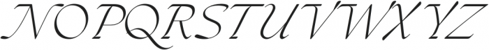 The Seasons Light Italic otf (300) Font UPPERCASE