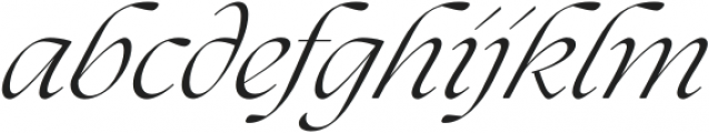 The Seasons Light Italic otf (300) Font LOWERCASE