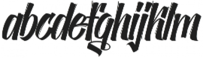 The Sectione Bright script Regular otf (400) Font LOWERCASE