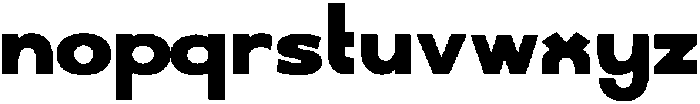 The Seranova Black otf (900) Font LOWERCASE