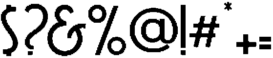 The Seranova Light otf (300) Font OTHER CHARS