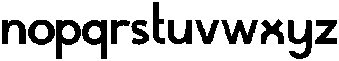 The Seranova Regular otf (400) Font LOWERCASE