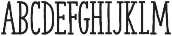 The Serif Hand Black otf (900) Font UPPERCASE