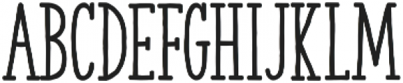 The Serif Hand Black otf (900) Font LOWERCASE