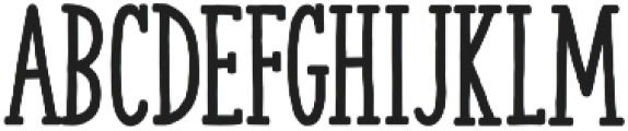 The Serif Hand Extrablack otf (900) Font UPPERCASE