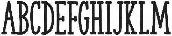 The Serif Hand Extrablack otf (900) Font LOWERCASE