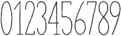 The Serif Hand Regular otf (400) Font OTHER CHARS
