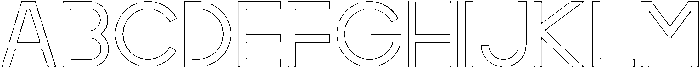 The Servant otf (400) Font UPPERCASE