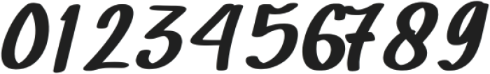 The Show Italic otf (400) Font OTHER CHARS