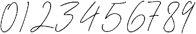 The Sign otf (400) Font OTHER CHARS