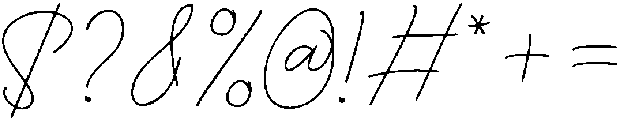 The Sign otf (400) Font OTHER CHARS