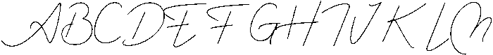 The Sign otf (400) Font UPPERCASE