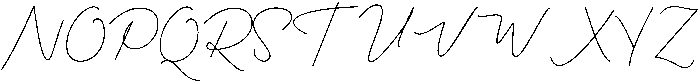 The Sign otf (400) Font UPPERCASE