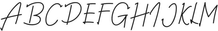 The Signate Regular otf (400) Font UPPERCASE