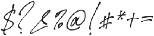 The Skytripe Italic otf (400) Font OTHER CHARS