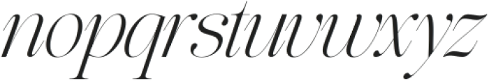 The Softly Italic Condensed Ita ttf (400) Font LOWERCASE