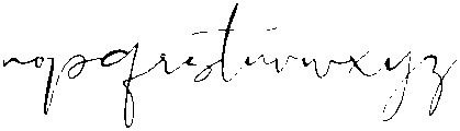 The Something Regular otf (100) Font LOWERCASE