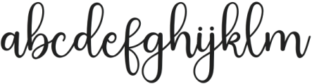 The Starlight Regular otf (300) Font LOWERCASE