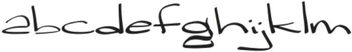 The Steeplechase Regular otf (400) Font LOWERCASE