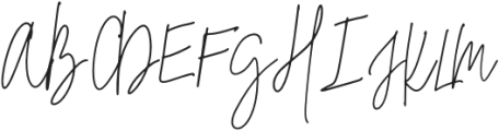 The Styled EditStLig Regular otf (400) Font UPPERCASE