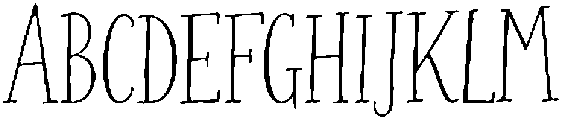 The Sunday Receipt Caps Reg otf (400) FONT