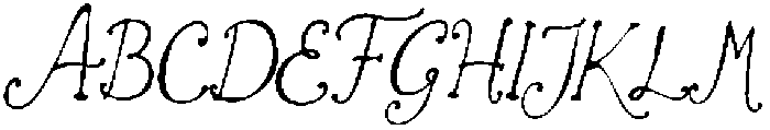 The Sunday Receipt Script otf (400) Font UPPERCASE
