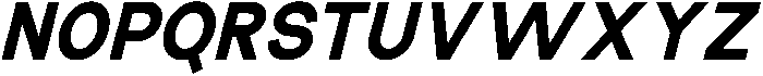 The Talk Black Italic otf (900) Font UPPERCASE