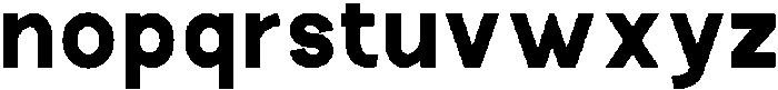 The Talk Black otf (900) Font LOWERCASE