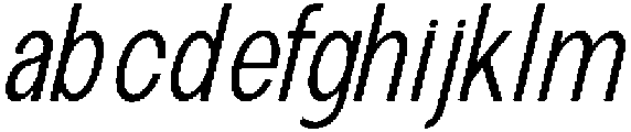 The Talk Condensed Italic otf (400) FONT