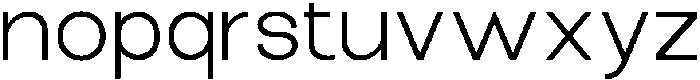 The Talk Expanded otf (400) Font LOWERCASE