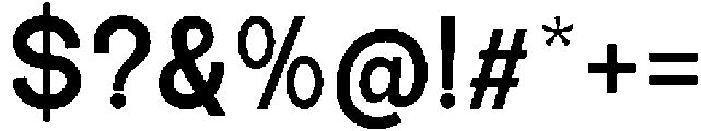 The Talk Extra Bold otf (700) Font OTHER CHARS