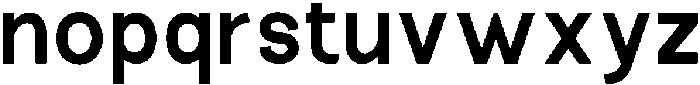 The Talk Extra Bold otf (700) Font LOWERCASE