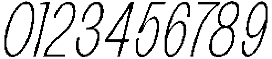 The Talk Extra Light Condensed Italic otf (200) Font OTHER CHARS