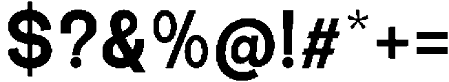 The Talk Heavy otf (800) Font OTHER CHARS