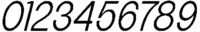 The Talk Italic otf (400) Font OTHER CHARS