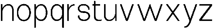 The Talk Light otf (300) Font LOWERCASE