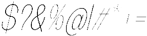 The Talk Thin Condensed Italic otf (100) Font OTHER CHARS