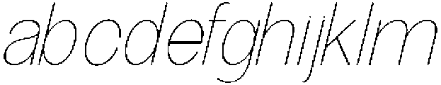 The Talk Thin Italic otf (100) FONT