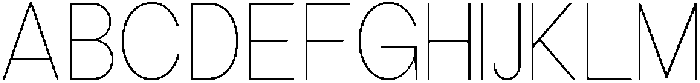 The Talk Thin otf (100) Font UPPERCASE