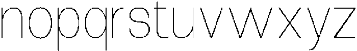 The Talk Thin otf (100) Font LOWERCASE
