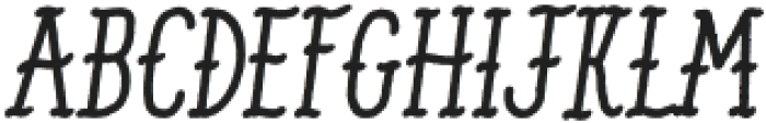 The Tattooist Heavy Oblique otf (800) Font LOWERCASE