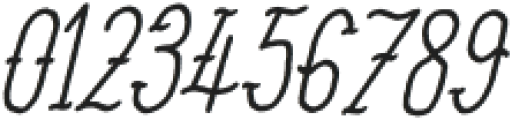 The Tattooist Max Oblique otf (400) Font OTHER CHARS
