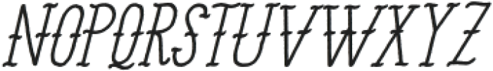 The Tattooist Max Oblique otf (400) Font LOWERCASE