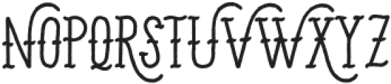 The Tattooist Medium otf (500) Font UPPERCASE