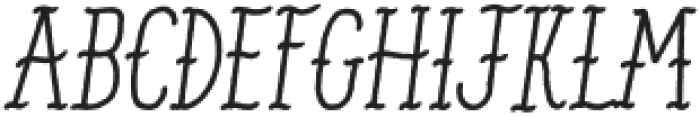 The Tattooist Oblique otf (400) Font LOWERCASE